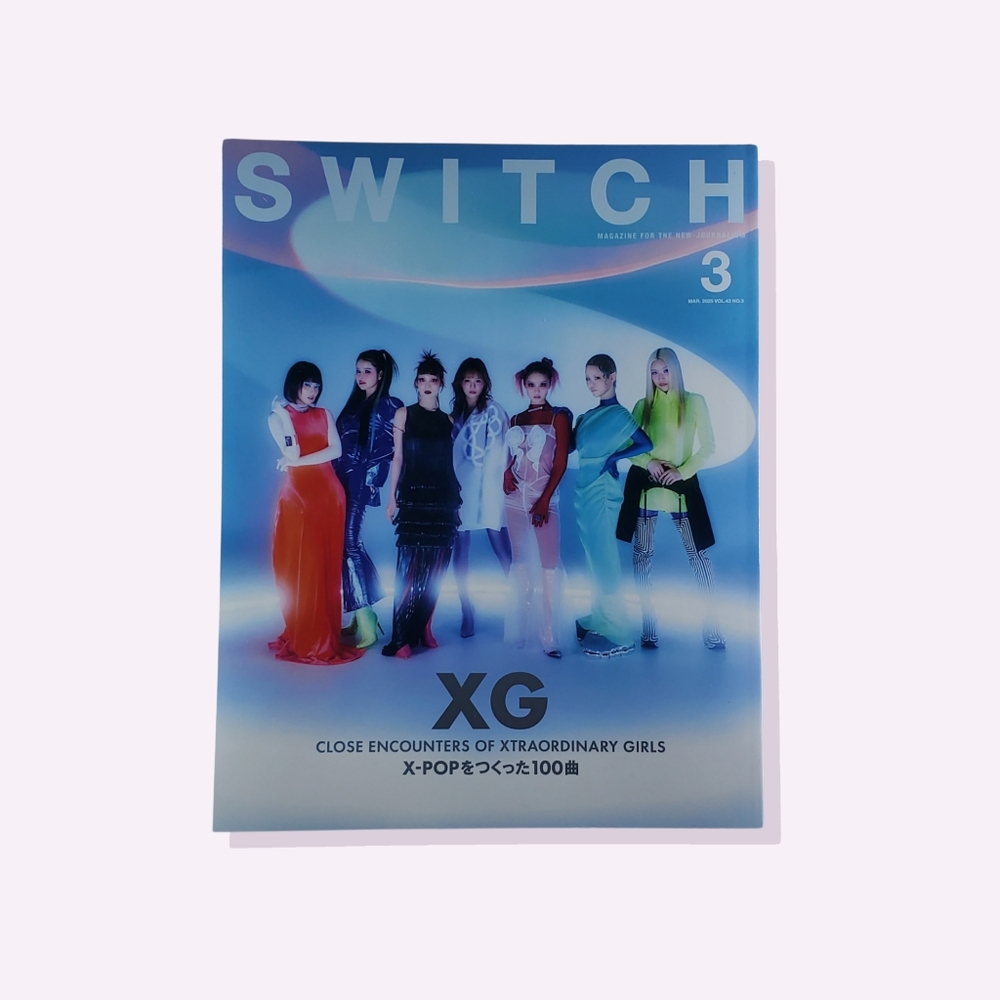 SWITCH Vol.43 No.3: XG X-POP Japanese Magazine March 2025 - NEW